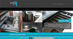 Desktop Screenshot of cocinasenlinea.com